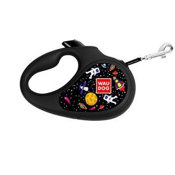 Waudog R-Leash L рулетка для собак з малюнком "Nasa", стрічка, 5 м 869 грн фото