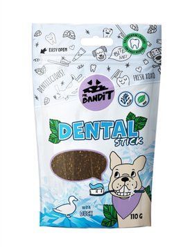 Mr. Bandit Dental ласощі для чищення зубів у собак з качкою, 110 гр 157 грн фото