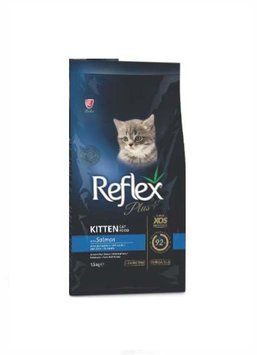 Reflex Plus Kitten Salmon сухой корм с лососем для котят, 1.5 кг 564 грн фото
