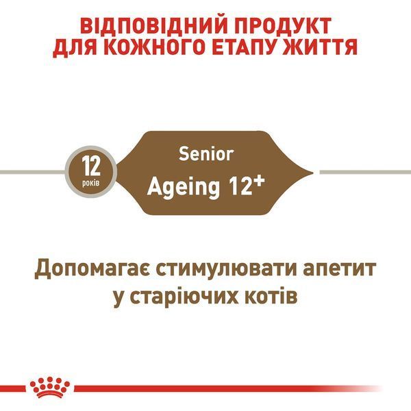 Royal Canin Sterilised Ageing 12+ сухий корм для літніх стерилізованих котів 2 кг 1 010 грн фото