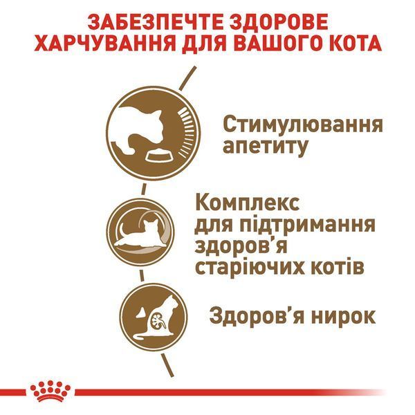 Royal Canin Sterilised Ageing 12+ сухий корм для літніх стерилізованих котів 2 кг 1 010 грн фото