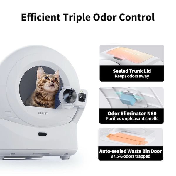 Petkit Purobot Ultra With Camera смарт-туалет для котов 33 206 грн фото