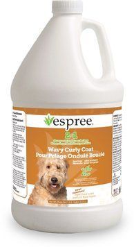 Espree Wavy Curly Coat Dog Shampoo & Conditioner шампунь-кондиционе для собак с кучерявой шерстью, 3.79 л