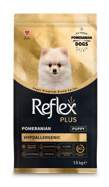 Reflex Plus Pomeranian Puppy сухой корм для щенят породы померанский шпиц, 1.5 кг 458 грн фото