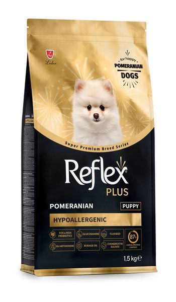 Reflex Plus Pomeranian Puppy сухой корм для щенят породы померанский шпиц, 1.5 кг 458 грн фото