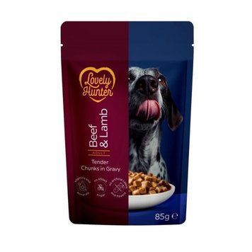 Lovely Hunter Dog Beef & Lamb влажный корм для собак с говядиной и ягненком, 85 гр 41 грн фото