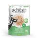 Schesir Cat Chicken With Seabass вологий корм для котів з куркою та окунем, 70 гр 8005852121745 фото 1
