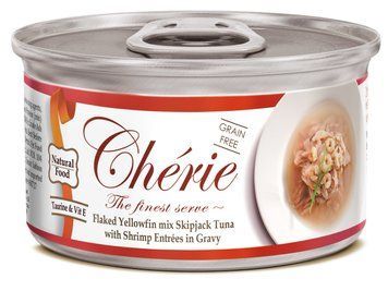 Cherie Signature Gravy Mix Tuna & Shrimp влажный корм для котов с тунцом и креветками, 80 гр 77 грн фото