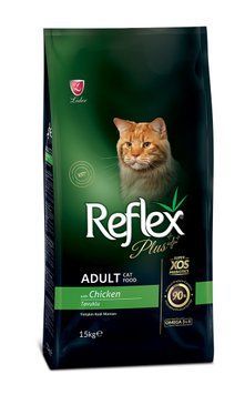 Reflex Plus Cat Adult Chicken сухой корм с курицей для котов, 15 кг 4 125 грн фото