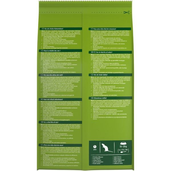Vitakraft Premium Menu Vital корм для крыс, 800 гр 498 грн фото