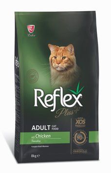 Reflex Plus Cat Adult Chicken сухой корм с курицей для котов, 8 кг 2 309 грн фото
