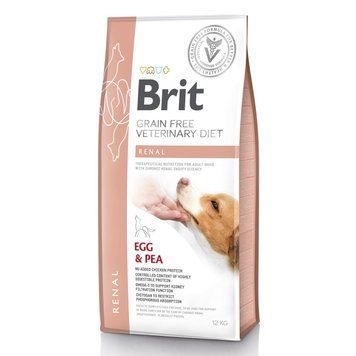 Brit VD Renal Dog сухий корм для собак із захворюваннями нирок, 12 кг 4 674 грн фото