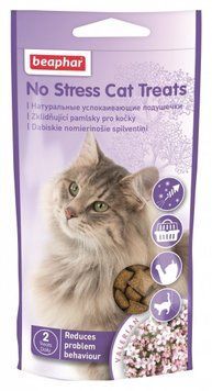 Beaphar No Stress Cat Treats ласощі для котів із заспокійливою дією, 35 гр 193 грн фото