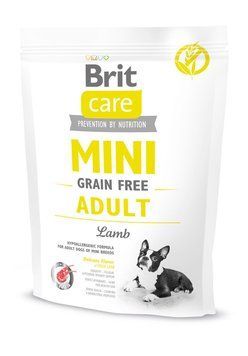 Brit Care Mini GF Adult Lamb сухий корм для собак дрібних порід з ягням, 0.4 кг 279 грн фото