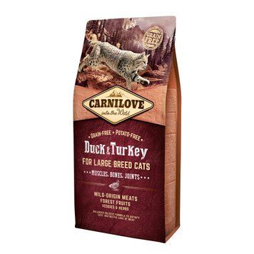 Carnilove Cat Duck & Turkey Large Breed сухий корм з качкою та індичкою для котів великих порід, 6 кг 3 299 грн фото