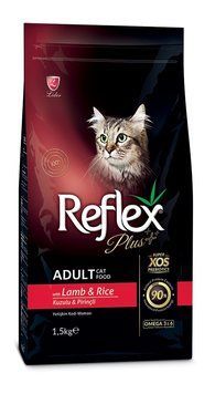 Reflex Plus Cat Adult Lamb & Rice сухой корм с ягненком для котов, 1.5 кг 559 грн фото