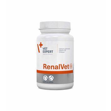 VetExpert RenalVet витамины для кошек и собак с ХПН 60 табл 1 139 грн фото