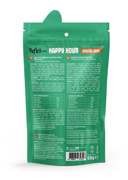 Reflex Happy Hour лакомство для собак с ягненком и мятой, 60 гр 76 грн фото