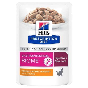 Hill's PD Gastrointestinal Biome Cat вологий корм для котів із захворюваннями ШКТ 85 гр 80 грн фото