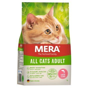 Mera Cats All Adult Salmon сухий корм з лососем для котів 2 кг