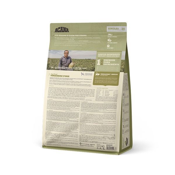 Acana Yorkshire Pork сухой корм монопротеиновый для собак всех возрастов 2 кг 1 550 грн фото