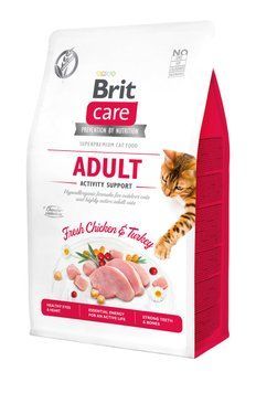 Brit Care Cat Adult GF Activity Support сухий корм для активних котів, 7 кг