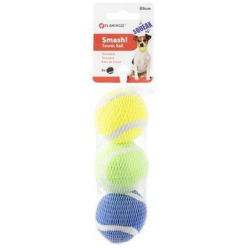 Flamingo Smash Tennis Ball іграшка для собак, 3 шт х 5 см 191 грн фото