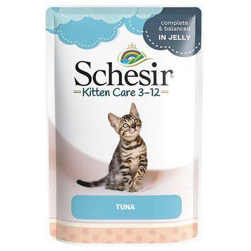 Schesir Kitten Care Tuna влажный корм с тунцом для котят, 85 гр 98 грн фото