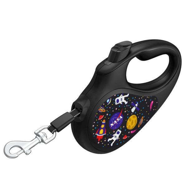 Waudog R-Leash S рулетка для собак с рисунком "Nasa", лента, 5 м 585 грн фото