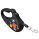 Waudog R-Leash S рулетка для собак с рисунком "Nasa", лента, 5 м 4823089318936 фото 2
