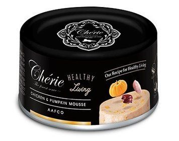 Cherie Healthy Living Chicken & Pumpkin Mousse вологий корм для котів з куркою, 80 гр 77 грн фото