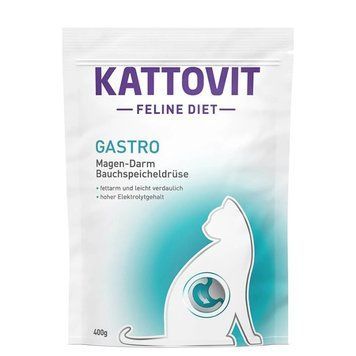 Kattovit Veterinary Gastro сухий корм для котів при захворюваннях ШКТ, 400 г