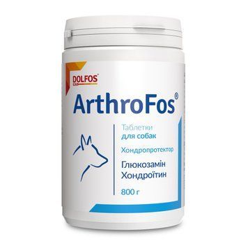 Dolfos ArthroFos витамины для здоровья суставов у собак 800 табл 7 815 грн фото