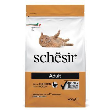 Schesir Cat Adult Chicken сухой корм с курицей для котов, 400 гр 278 грн фото