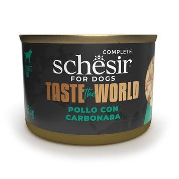 Schesir Taste The World Chicken Carbonara  влажный корм с курицей и карбонарой для собак, 150 гр 180 грн фото