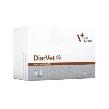 Vet Expert DiarVet Small Breed средство при диарее для котов и собак малых пород, 30 шт 703 грн фото