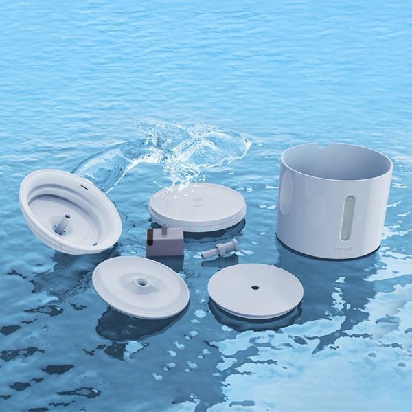 Petkit Eversweet Solo 2 Smart Pet Drinking Fountain смарт-поїлка для собак та котів, 2 л, білий 2 435 грн фото