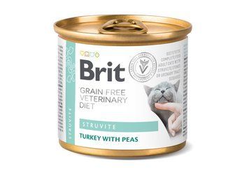 Brit VD Cat Struvite вологий корм для котів із захворюваннями нижніх сечовивідних шляхів, 200 гр 135 грн фото