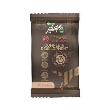 Nature's Protection Lifestyle GF Salmon Complete development лакомство для щенят с лососем, 110 гр 172 грн фото
