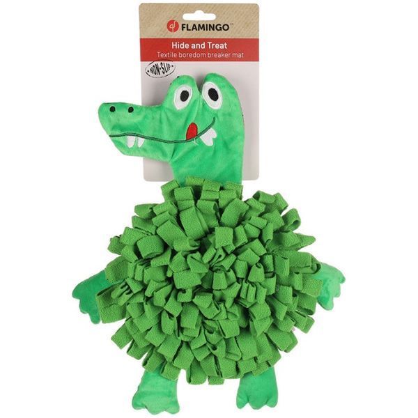 Flamingo Sniffing Carpet Crocodile килимок для ласощів для собак, 38 см 451 грн фото