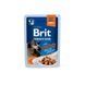 Brit Premium Delicate Fillets in Gravy Turkey вологий корм з індичкою для котів, 85 гр 8595602570560 фото 1