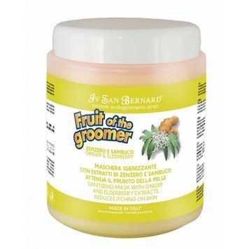 Iv San Bernard Ginger And Elderberry маска дезінфекційний з імбиром та бузиною для собак та котів, 1 л 2 954 грн фото