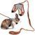 Flamingo Rabbit Harness With Art Joy Leash шлейка с поводком для кроликов 519 грн фото