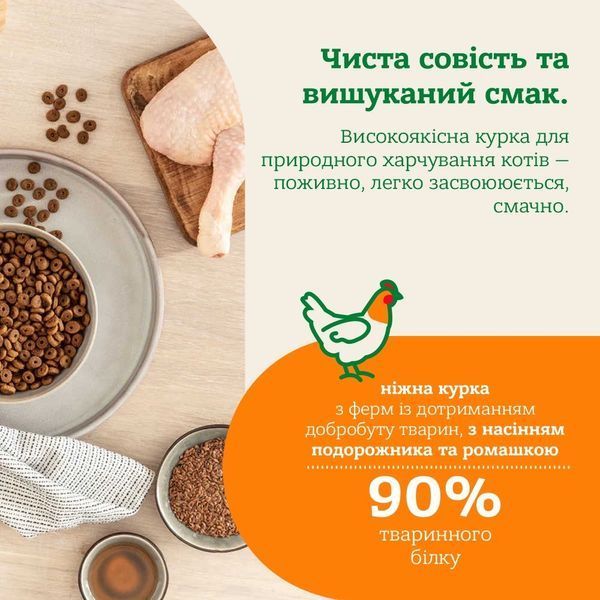 Mera Cats Nature Sensitive Chiken сухой корм с курицей для котов с чувствительным пищеварением, 10 кг