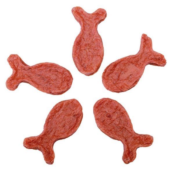 Wanpy Salmon Fish Shape Bites ласощі для собак з лососем, 100 гр