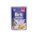 Brit Premium Delicate Fillets in Jelly Chicken влажный корм с курицей для котов, 85 гр 8595602570669 фото 1