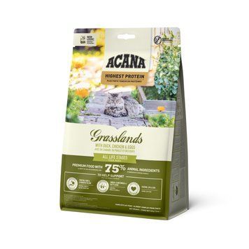 Acana Grasslands cat сухий корм з м'ясом та рибою для котів будь-якого віку 340 гр 388 грн фото