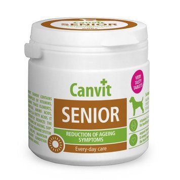 Canvit Senior for dogs витамины для поддержания здоровья стареющих собак, 100 гр 533 грн фото
