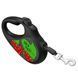 Waudog R-Leash M рулетка для собак з малюнком "Калина", стрічка, 5 м 4823089350066 фото 3