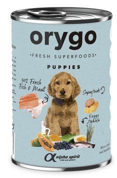 Orygo Puppies вологий корм для щенят з лососем, 400 гр 155 грн фото